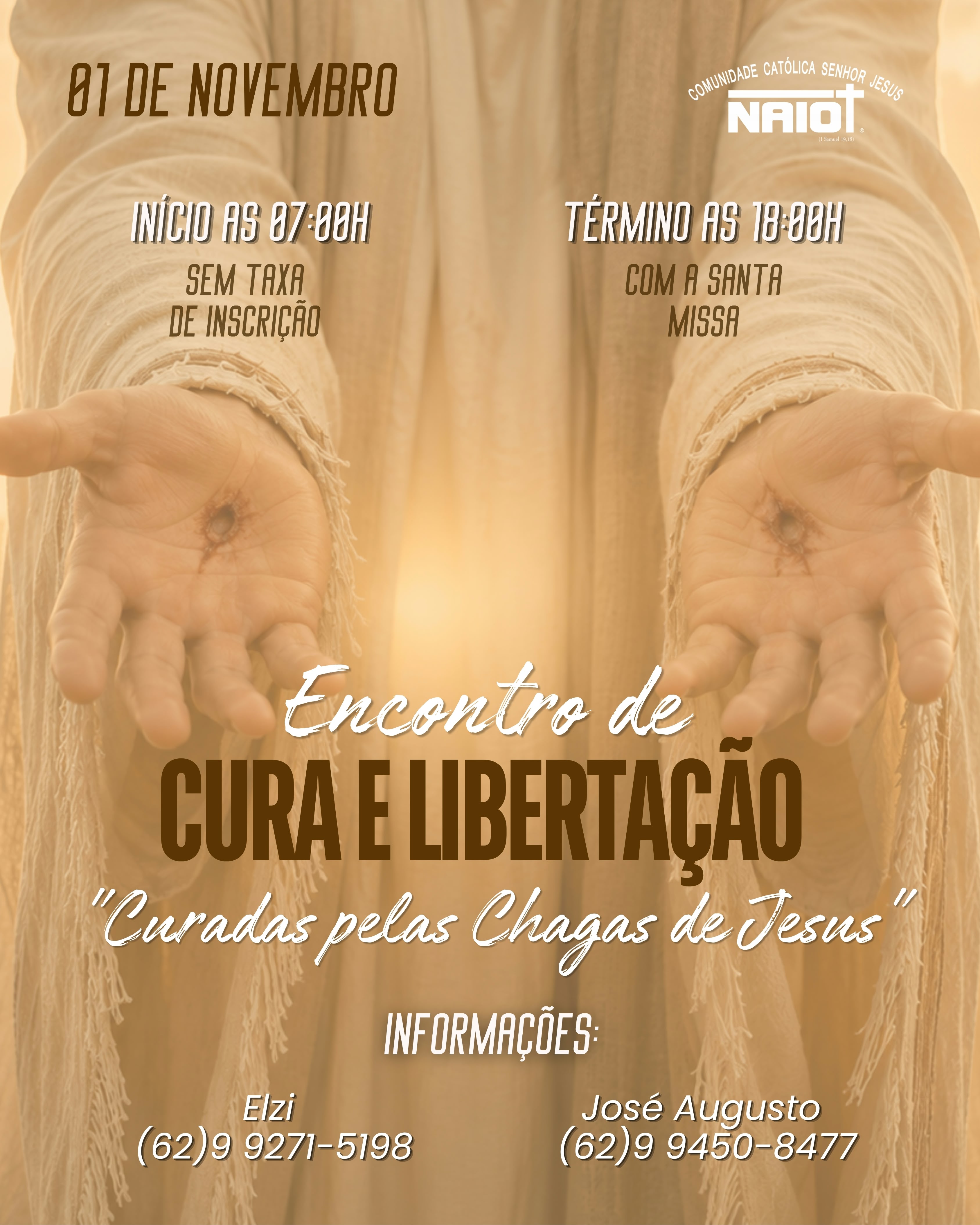 ✨ Encontro de Cura e Libertação ✨